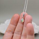 Letisztult etióp oplál amulett