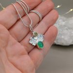 "A természet szíve" ezüst amulett