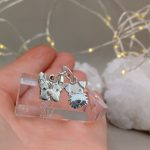 "Kiskedvencek - Francia bulldog" - ezüst charm