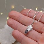 "Luna - Ametiszt" ezüst amulett