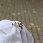 "Nature Details - Őszi Ragyogás" ezüst gyűrű