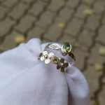 "Nature Details - Őszi Ragyogás" ezüst gyűrű