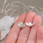 "Apróságok - Mesebeli felhő" félpár ezüst fülbevaló