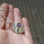 "Nature datails - A víz hullámzása" ezüst talizmán