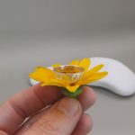 "Nature Details - A nyár íze" ezüst gyűrű