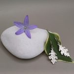 "Nature details - Tölgyfalevél" ezüst fülbevaló