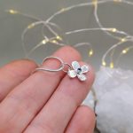 "Nature Details - Virág Tanzanittal" ezüst medál