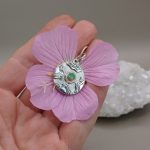 "Nature Details - Végtelen Pillanat" kézzel vésett ezüst talizmán