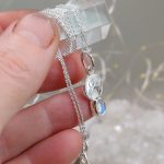 "Luna holdkő" - ezüst amulett