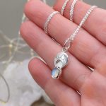 "Luna holdkő" - ezüst amulett