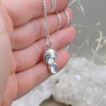 "Luna holdkő" - ezüst amulett