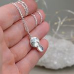 "Luna holdkő" - ezüst amulett