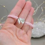 "Lajhár" makramé - ezüst karkötő