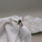 "Nature Details - Örökzöld lehellet" - ezüst gyűrű