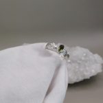 "Nature Details - Örökzöld lehellet" - ezüst gyűrű