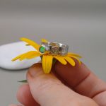"Nature Details - Nőiesség" ezüst gyűrű