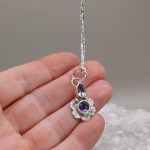 "Nature Details - A belső béke virága" ezüst amulett