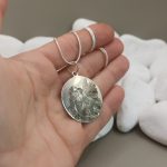 "A megpihenő tündér" ezüst talizmán