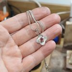 "Nature Details - Lélekiránytű" ezüst medál