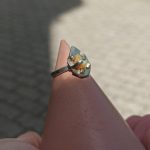 "Nyers misztikum" ezüst gyűrű