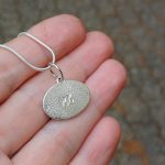 "Nature details - A tenger örökké nyíló virága" ezüst medál