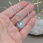 "Lélek Tükör" személyes ezüst talizmán