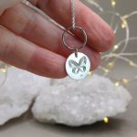 "Lélek Tükör" személyes ezüst talizmán