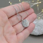 "Lélek Tükör" személyes ezüst talizmán