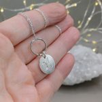 "Lélek Tükör" személyes ezüst talizmán