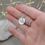 "Lélek Tükör" személyes ezüst talizmán