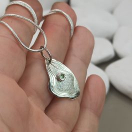 "Nature details - Hullámok" ezüst medál