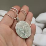 "Rózsa" ezüst talizmán