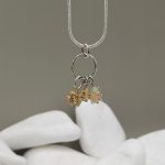 "Nature details - opál" ezüst medál