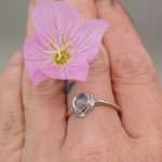 "Nature details - Herkimer" ezüst gyűrű
