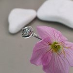 "Nature details - Herkimer" ezüst gyűrű