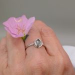 "Nature details - Herkimer" ezüst gyűrű