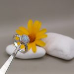 "Nature Details - A Hold ereje" ezüst gyűrű