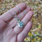 "Nature Details - Az élet virágzása" ezüst amulett
