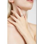 "Nature details - Tűzopál" ezüst gyűrű