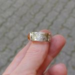 "Nature details - Tűzopál" ezüst gyűrű