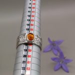 "Nature details - Tűzopál" ezüst gyűrű