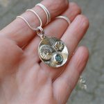 "Nature details - A tenger szelíd ölelése" ezüst talizmán