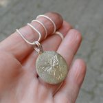 "Nature details - A tenger szelíd ölelése" ezüst talizmán