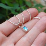 "Nature details - A nőiesség köve" ezüst charm