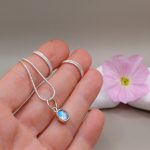 "Nature details - A nőiesség köve" ezüst charm