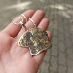 "Természetanya" ezüst talizmán