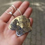 "Természetanya" ezüst talizmán