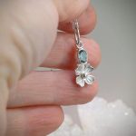 "Nature Details - Tavaszi ébredés" - kézzel készült ezüst amulett turmalinnal