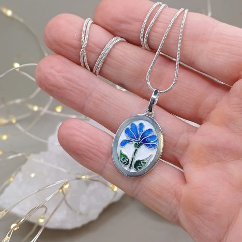 "Nefelejts" ezüst talizmán