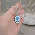 "Nefelejts" ezüst talizmán